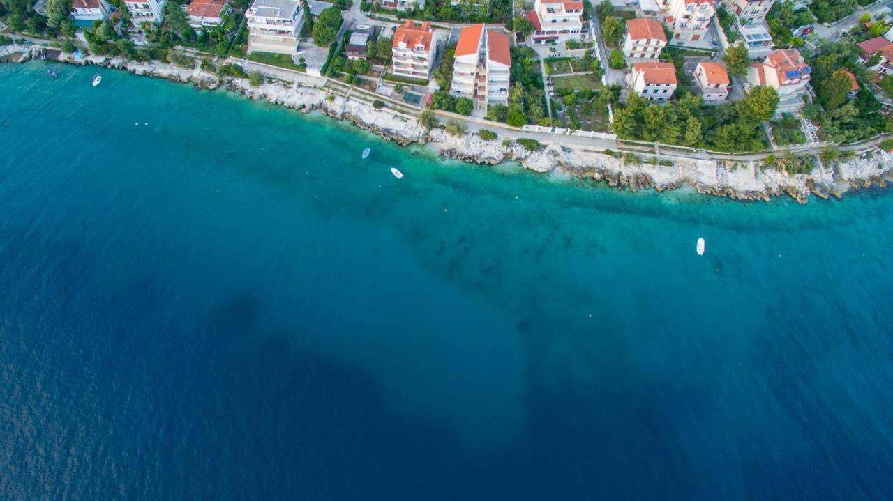 Holiday Home Olive Exclusive - 8 People, Heated Pool, Okrug Gornji, Sea View Трогир Екстериор снимка